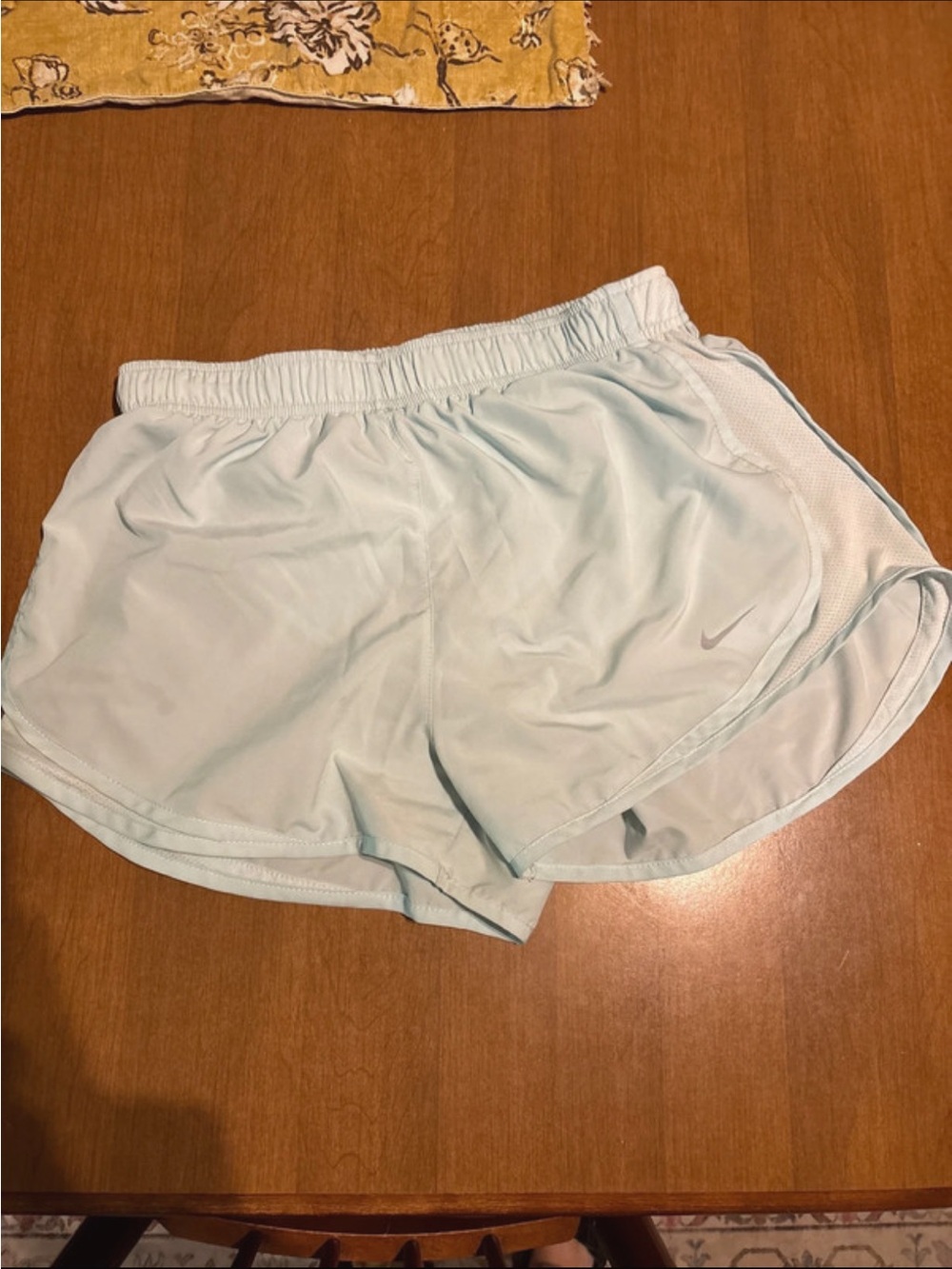 Nike Pale Blue Women's Athletic Running Shorts